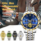 Luxusdesign Dodecagon Quartz Watch Neues multifunktionales Männer -Armbanduhr
